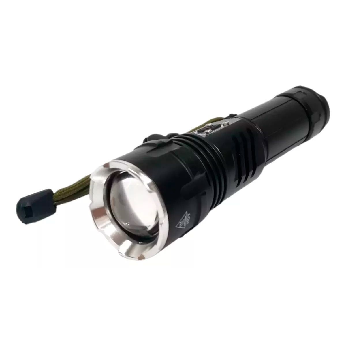 GENERICO - Potente Linterna Militar Zoom Recargable 25000lm 5 Modos