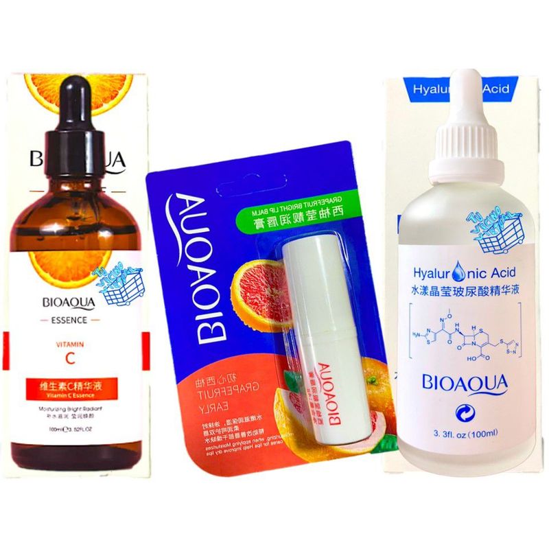 BIOAQUA - Kit Bioaqua Sueros + Balsamo