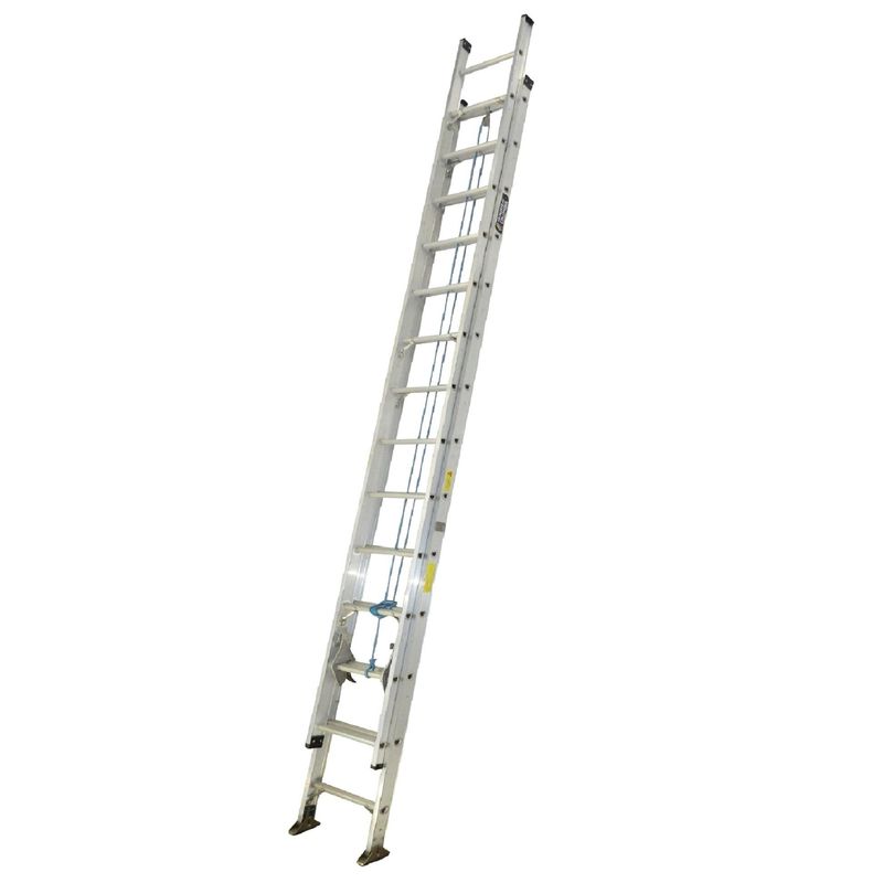 ESCALERAS DE COLOMBIA - Escalera Certificada Tipo Extensión En Aluminio De 28 Pasos / 8.60Mts 136kg