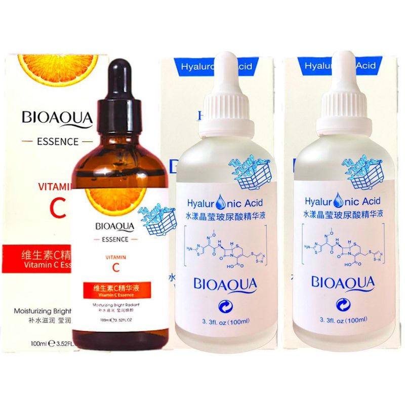 BIOAQUA - Kit De Sueros X3 Bioaqua