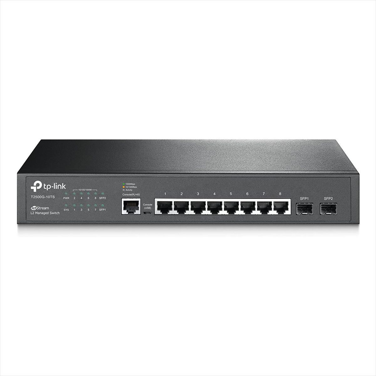 TP LINK - Switch Administrable L2 8 Puertos Gigabit, Tp-link Tl-sg3210