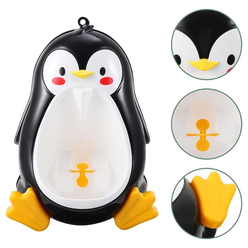 GENERICO - Urinario De Niño Ajustable Para Colgar En La Pared Pingüino