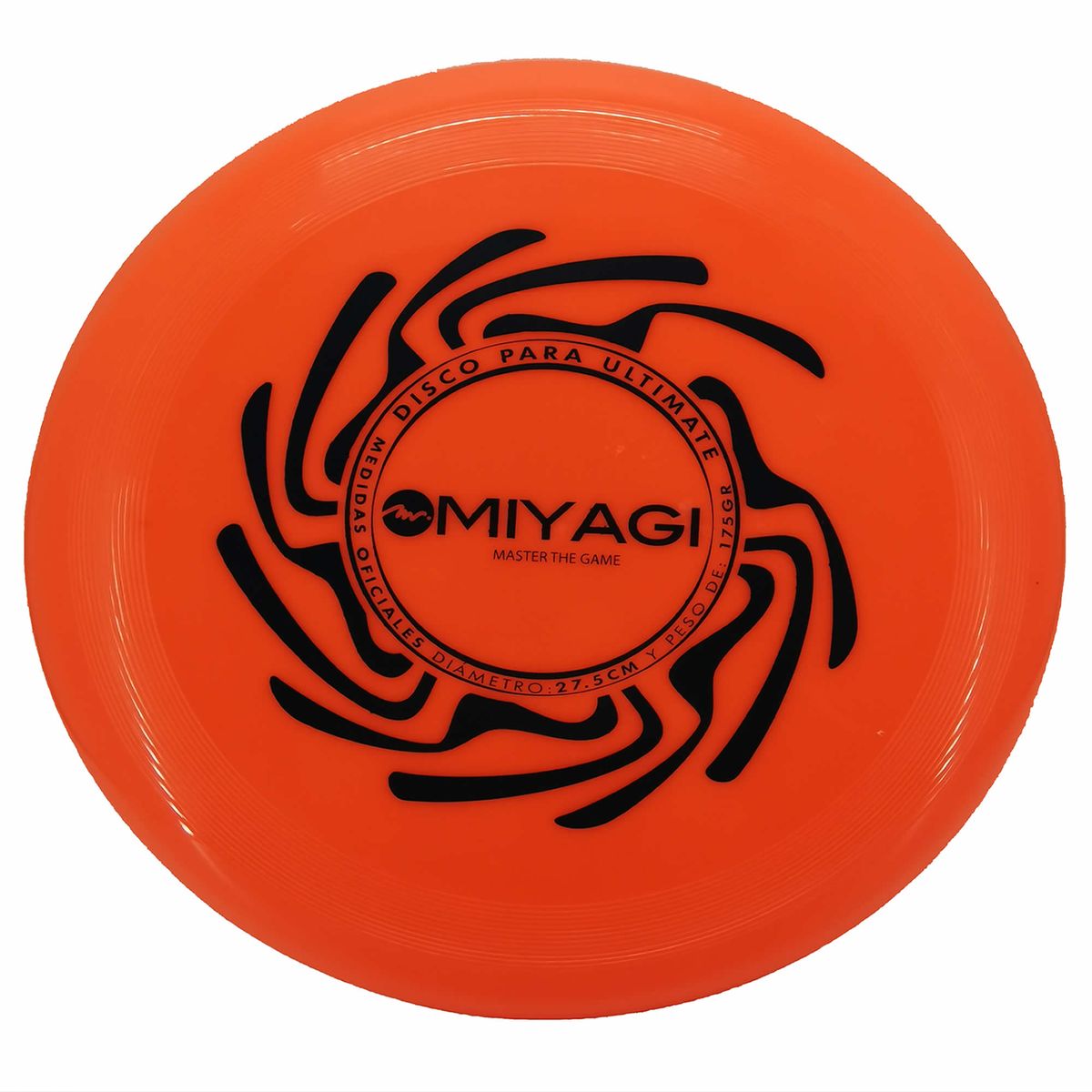 GENERICO - Frisbee Frisby Disco Miyagi Ultimate Profesional Naranja 175