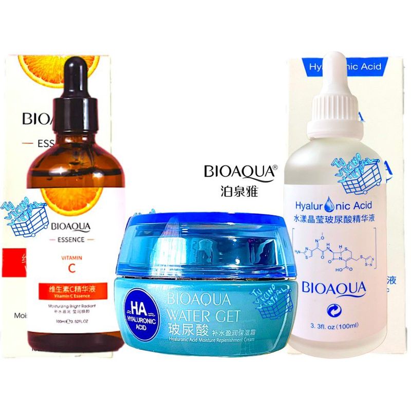 BIOAQUA - Kit x3 Facial Bioaqua