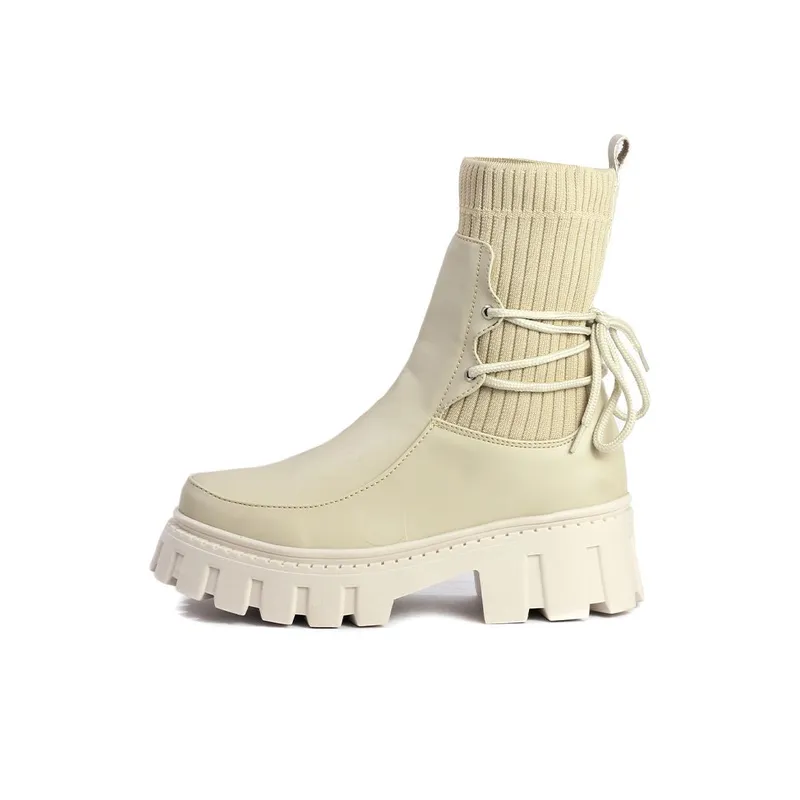 INCO - Botines Mujer Beige INCO Frida