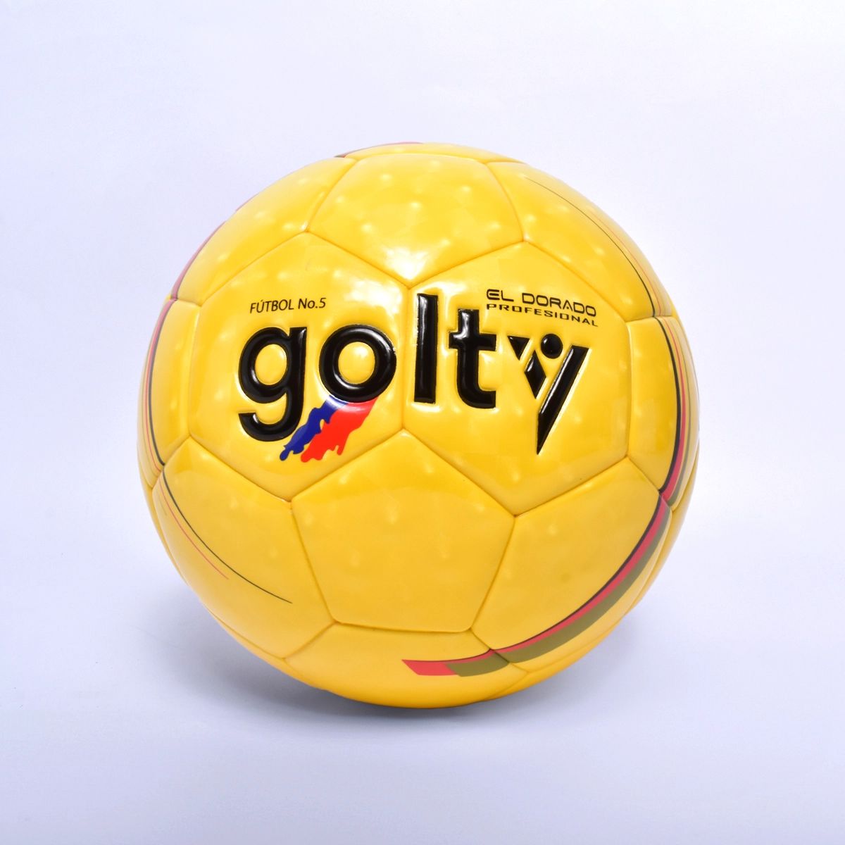 GOLTY - BALÓN DE FÚTBOL PROFESIONAL GOLTY DORADO No5