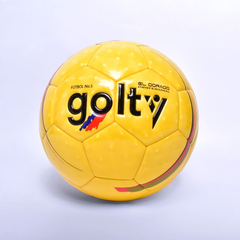 GOLTY - BALÓN DE FÚTBOL PROFESIONAL GOLTY DORADO No5