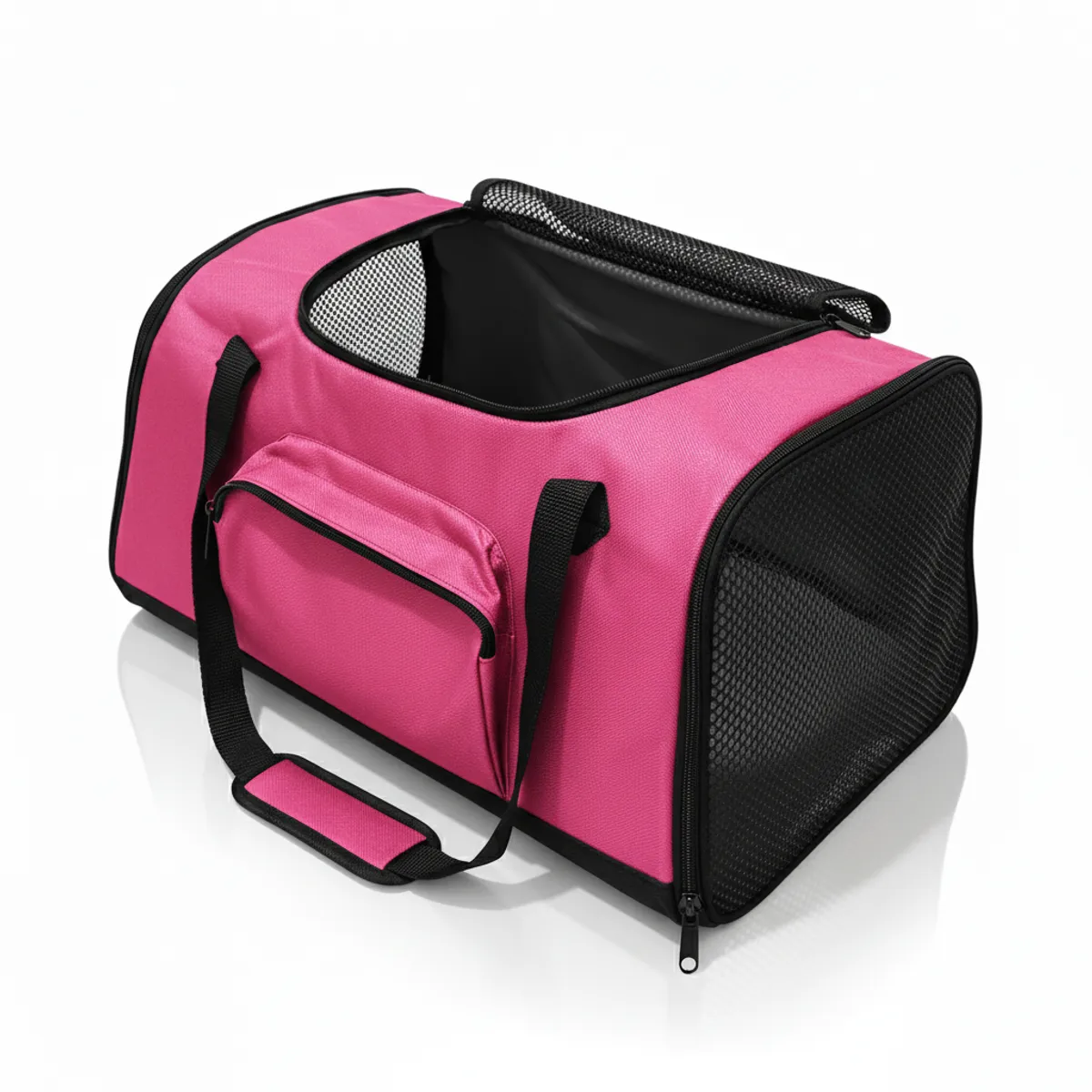 GENERICO - Guacal Maletín Bolso rosado Para Transportar Perros Ygatos En Avión