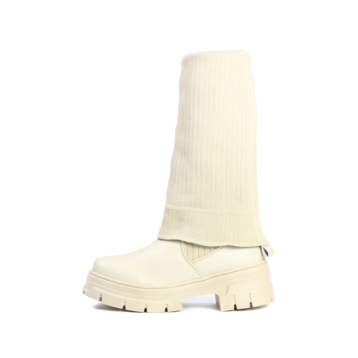 INCO - Botas Extralarga Mujer Beige INCO Carlota