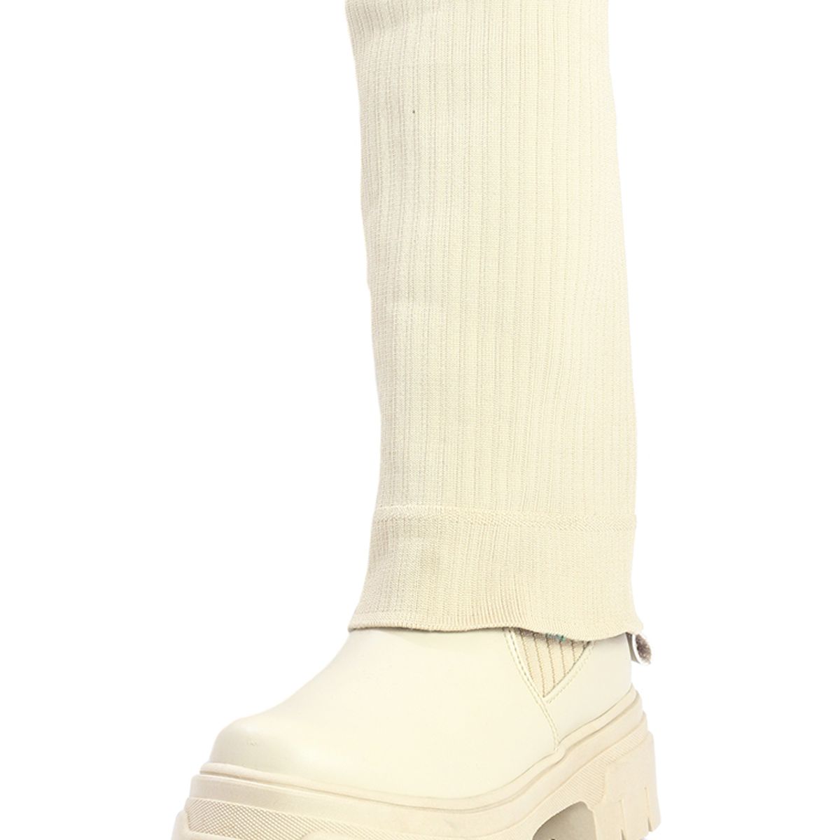 INCO - Botas Extralarga Mujer Beige INCO Carlota