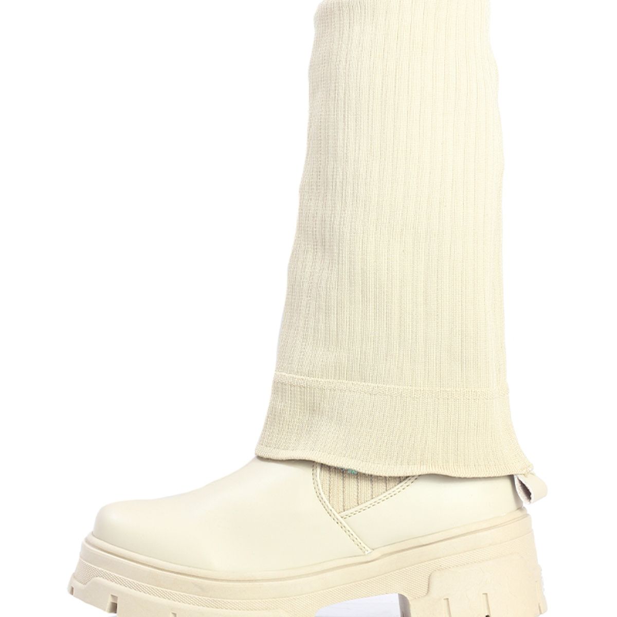 INCO - Botas Extralarga Mujer Beige INCO Carlota