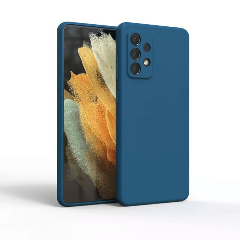 GENERICO - Funda Estuche Silicone Case Compatible Samsung A53 5G Azul