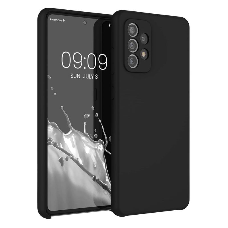 GENERICO - Funda Estuche Silicone Case Compatible Samsung A72 Negro