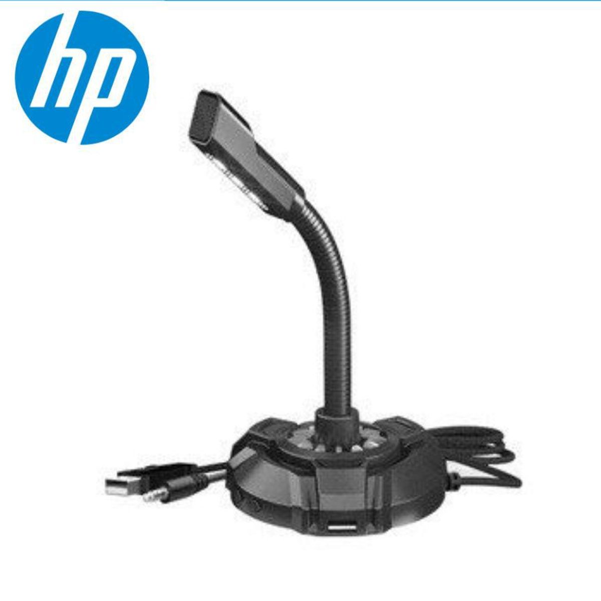HP - Microfono Gamer RGB HP Con Linterna USB - 35mm DHP-1100C