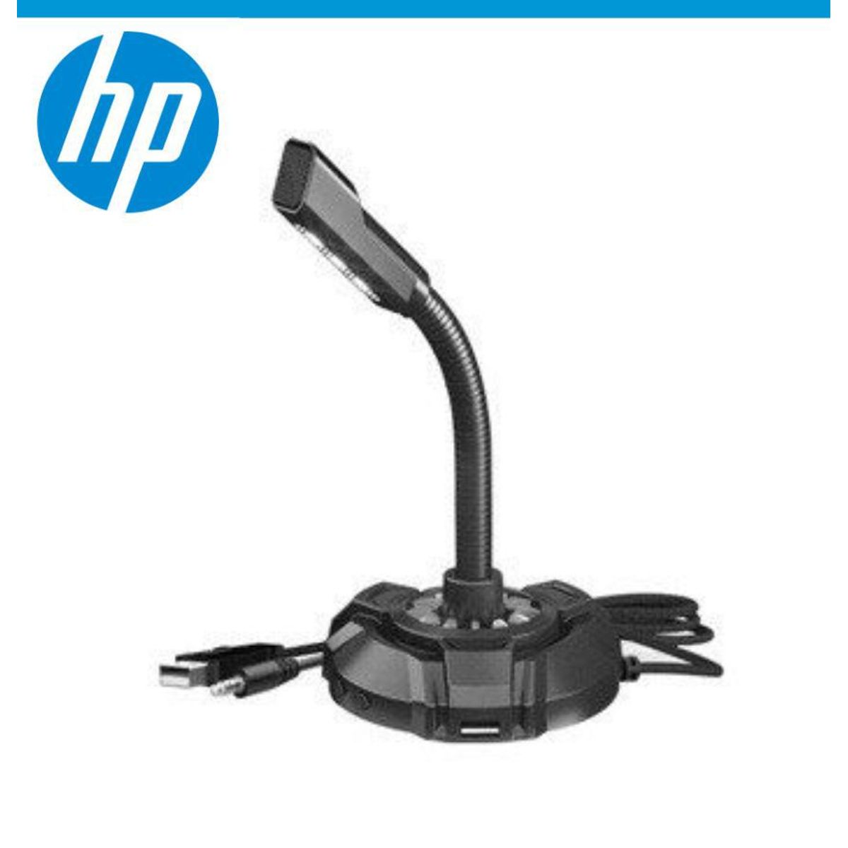 HP - Microfono Gamer RGB HP Con Linterna USB - 35mm DHP-1100C