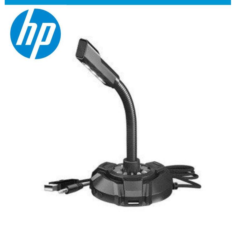 HP - Microfono Gamer RGB HP Con Linterna USB - 35mm DHP-1100C