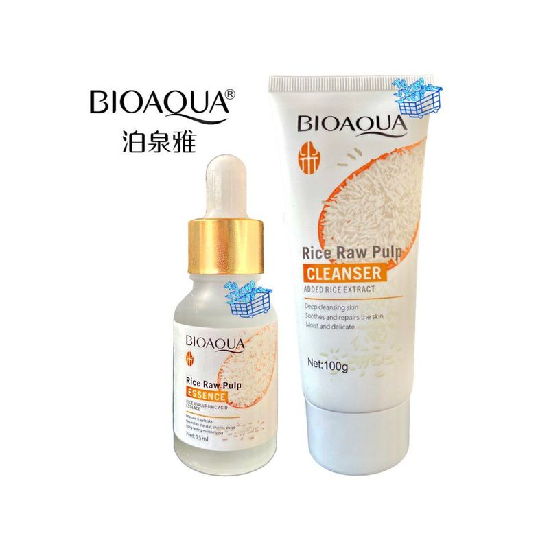 BIOAQUA - Suero y jabon De Arroz Bioaqua
