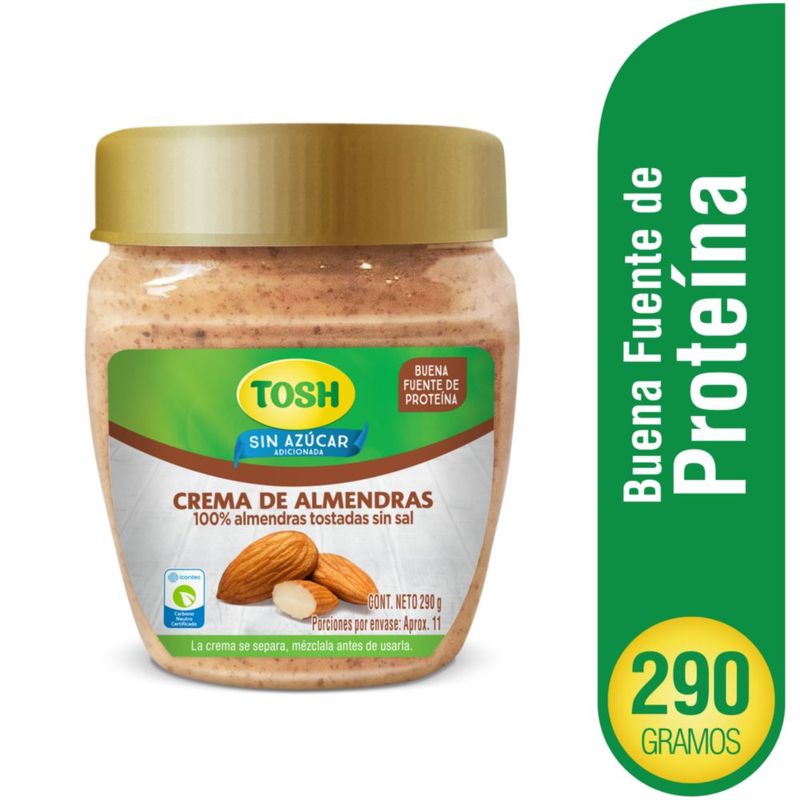 TOSH - Crema Almendras Tosh Tarro