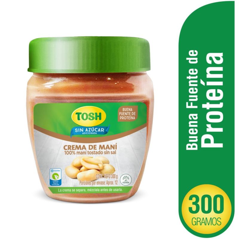 TOSH - Crema Maní Tosh Tarro