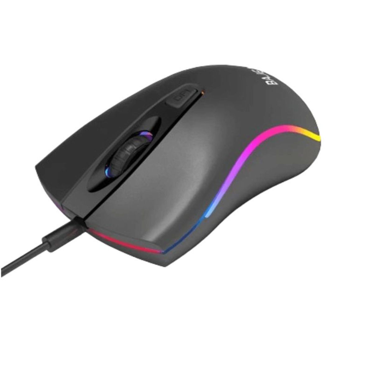 GENERICO - Mouse Juegos Gamer D1 RGB alambrico USB 1600 dpi