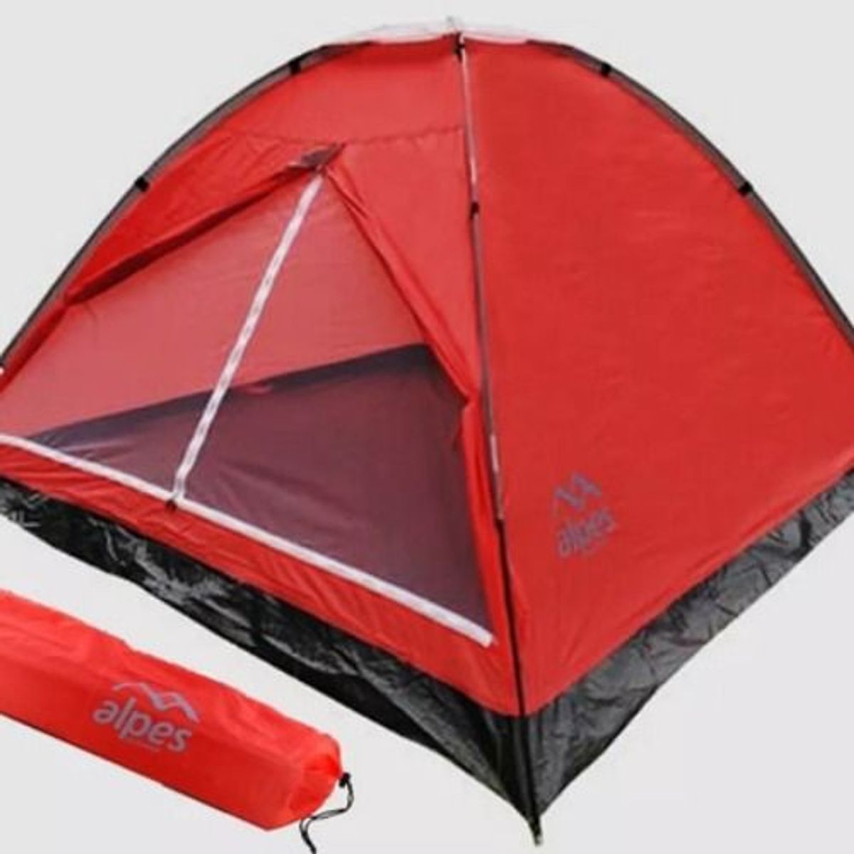 GENERICO - Carpa Alpes Galápagos Tipo Domo 4 Camping 210x210