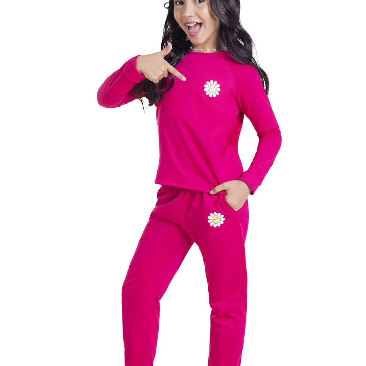 MARKETING PERSONAL - Buzo Infantil Fucsia Mp 1387