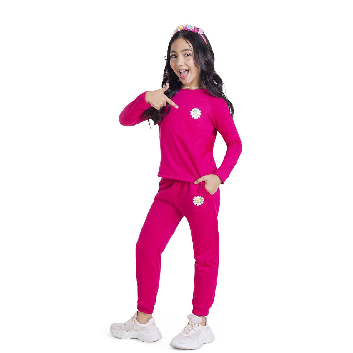 MARKETING PERSONAL - Buzo Infantil Fucsia Mp 1387