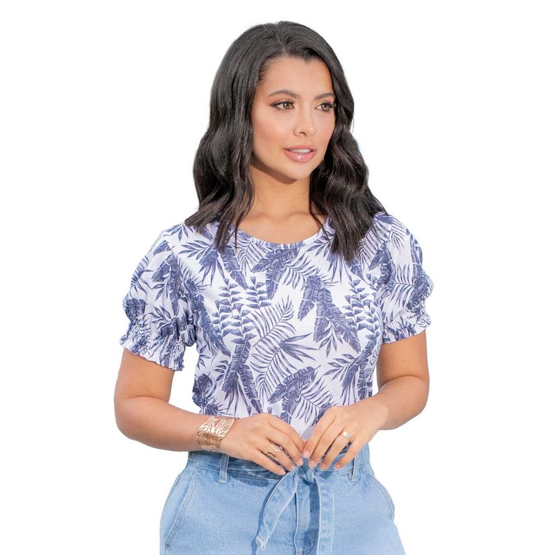 MARKETING PERSONAL - Blusa Mujer Azul Mp 860