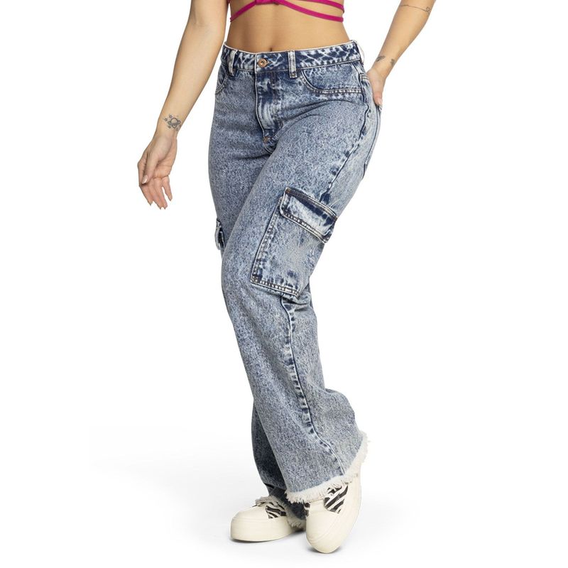 ATYPICAL - Jean Mujer Azul Atypical 9585