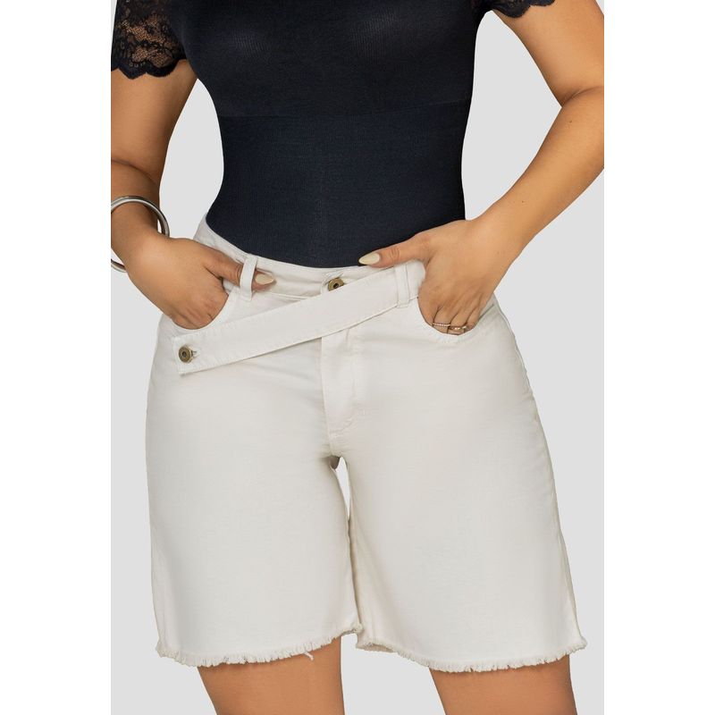 MARKETING PERSONAL - Short Mujer Blanco Mp 100394