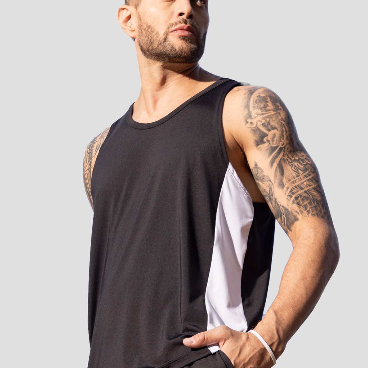 MARKETING PERSONAL - Camisilla Hombre Negro Mp 102573