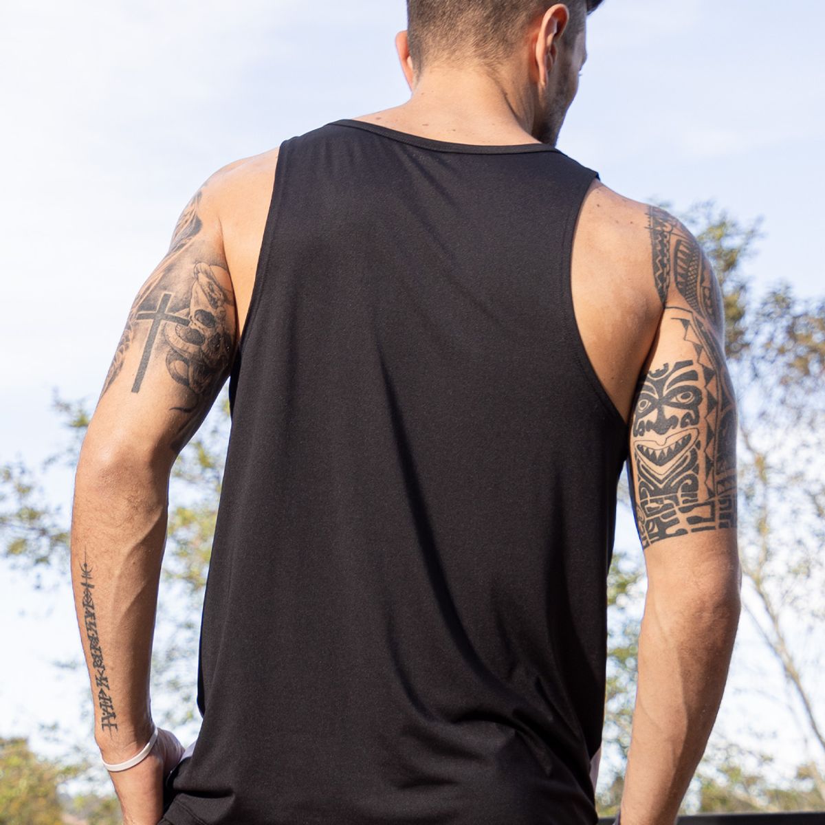 MARKETING PERSONAL - Camisilla Hombre Negro Mp 102573