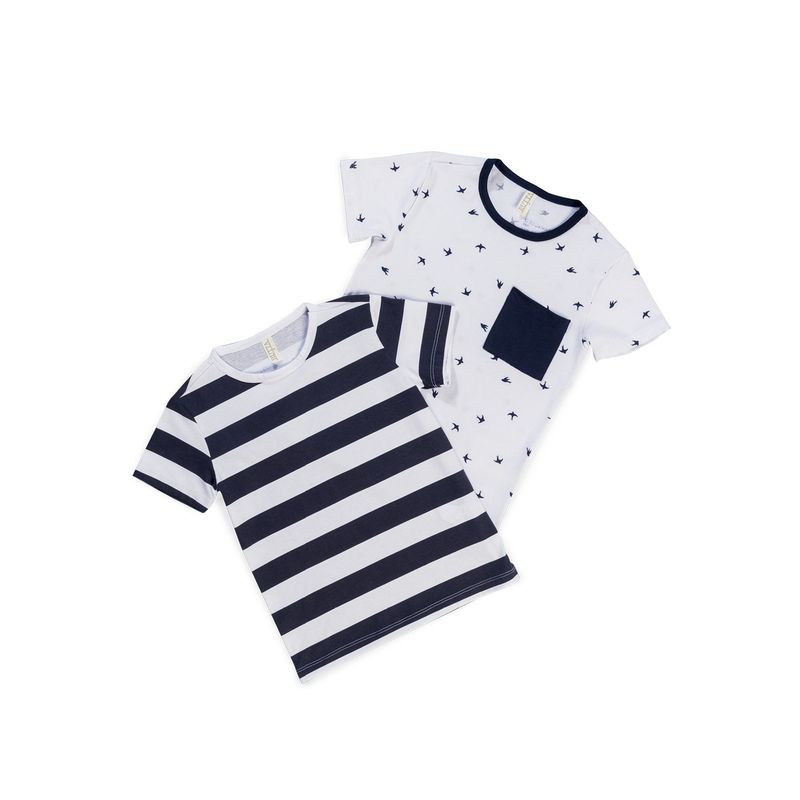 MARKETING PERSONAL - Camiseta Paq X2 Infantil Masculino Multicolor Mp 102912