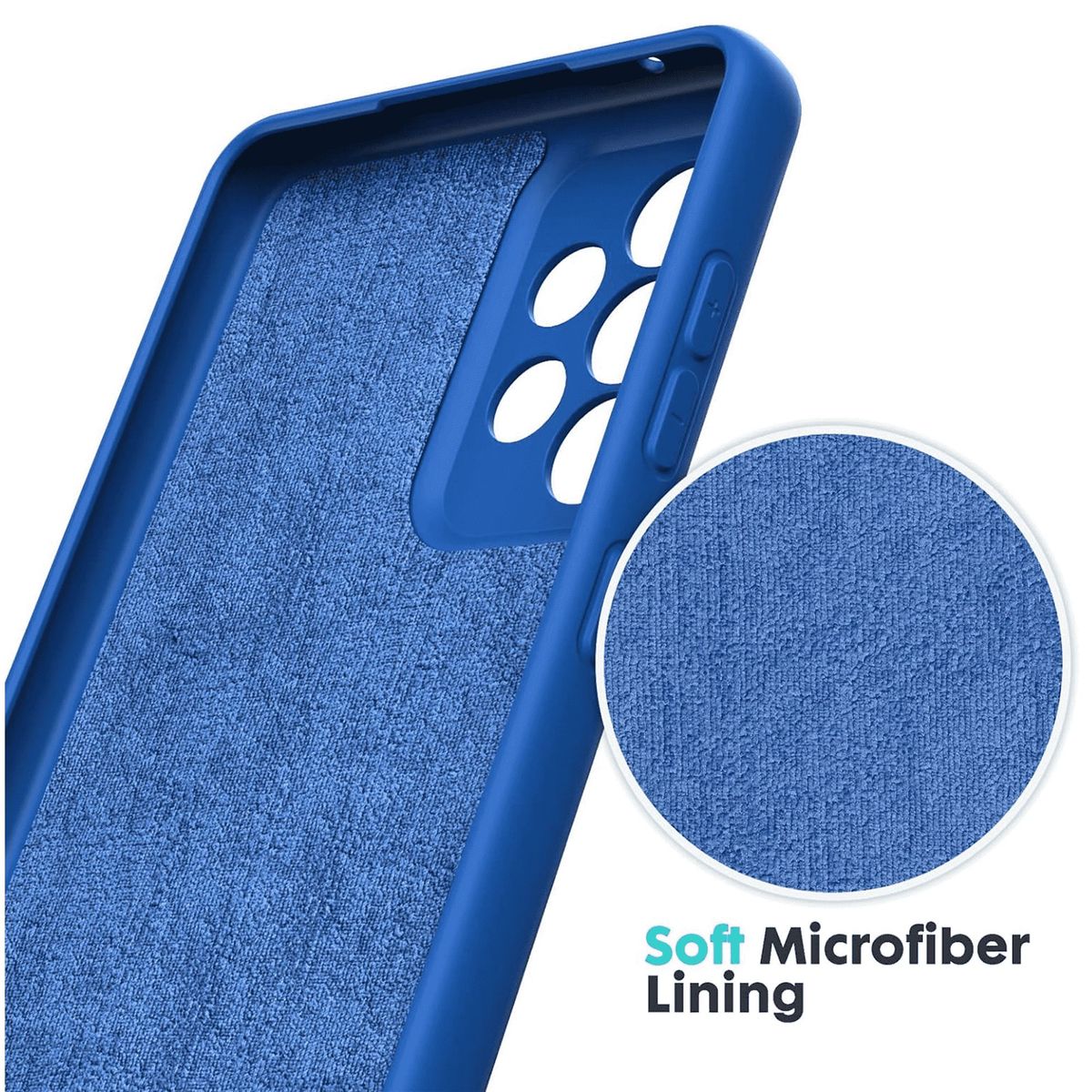 GENERICO - Funda Estuche Silicone Case Compatible Con Samsung S22 Plus Azul