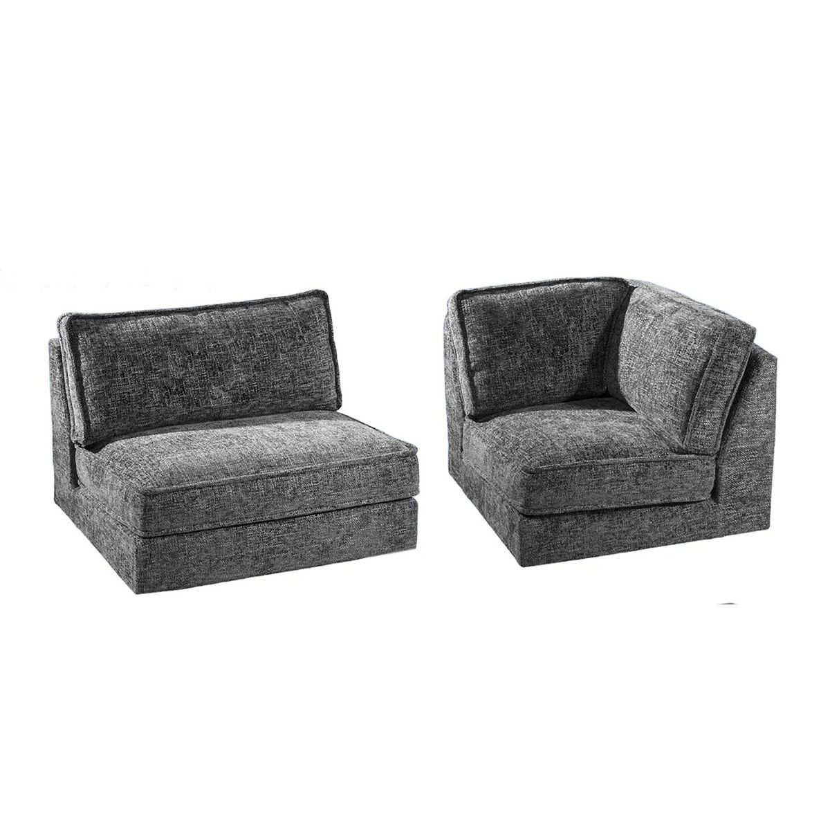 GENERICO - SALA MODERNA MILÁN ECOCUERO GRIS