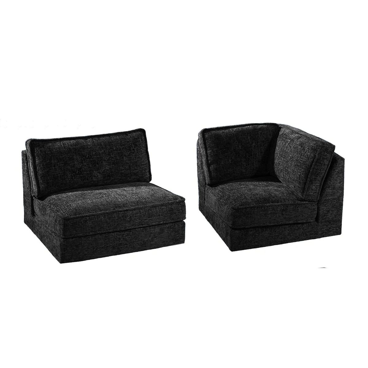 GENERICO - SALA MODERNA MILÁN MICROFIBRA NEGRO