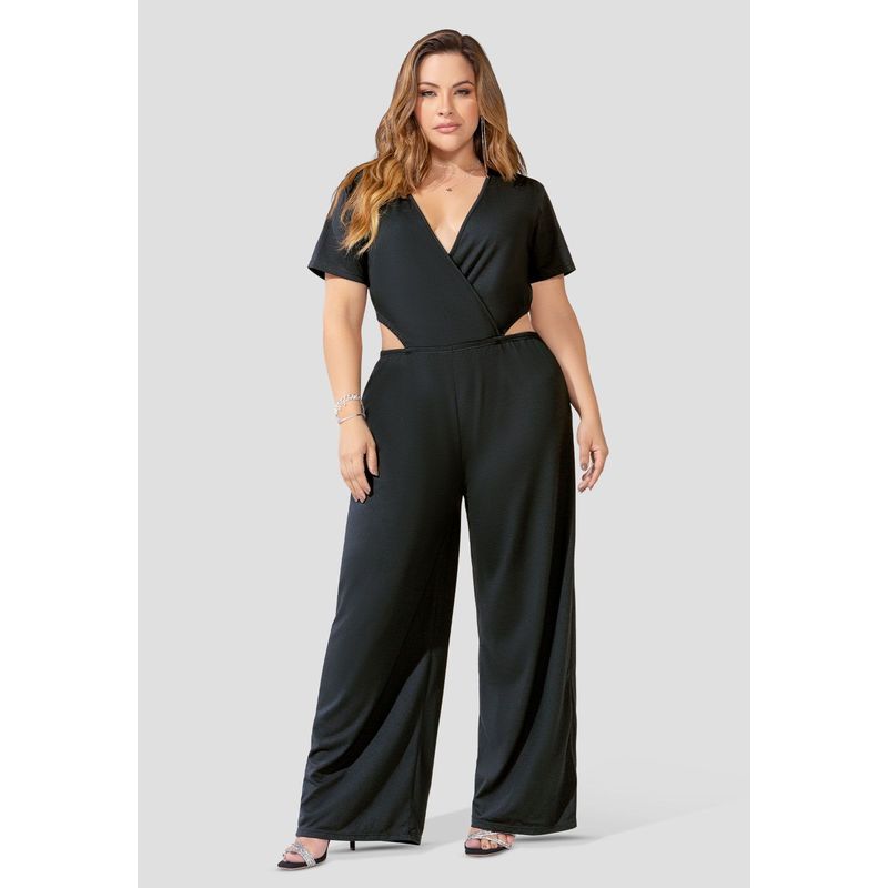 MARKETING PERSONAL - Enterizo Largo Mujer Negro Mp 101031