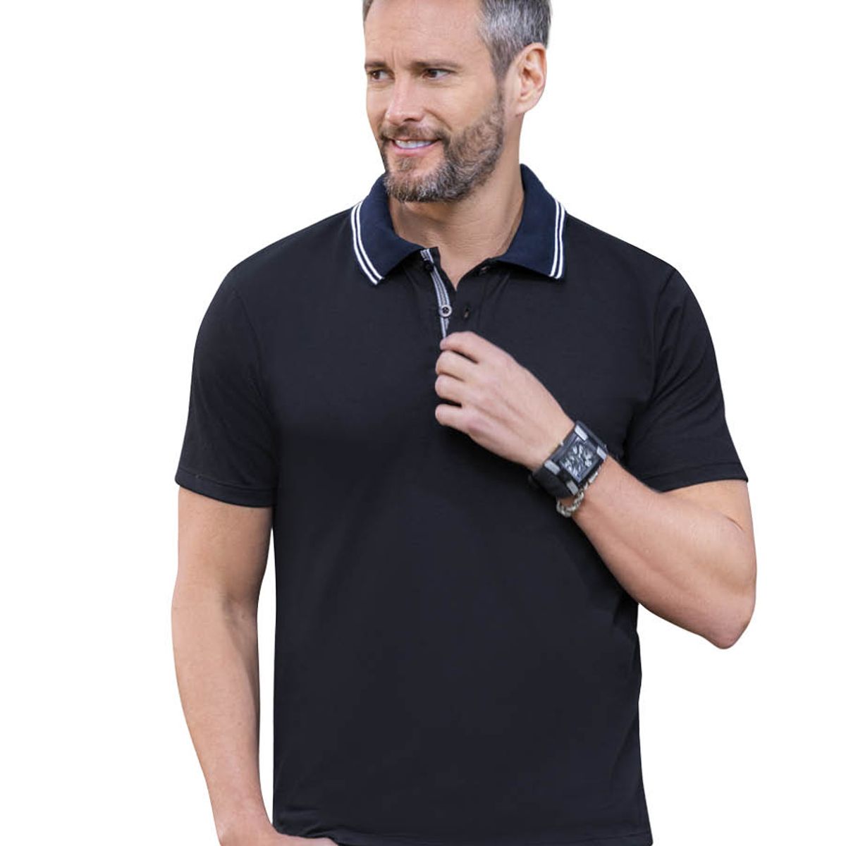MARKETING PERSONAL - Polo Hombre Musgo Mp 7098