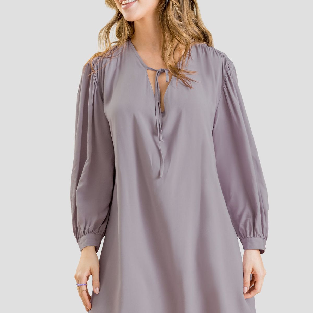 RUTTA - Vestido Corto Mujer Mora Claro Rutta 103048