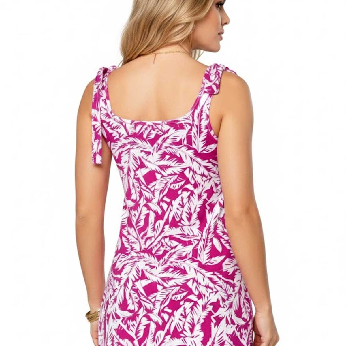 MARKETING PERSONAL - Vestido Corto Mujer Fucsia Mp 9135