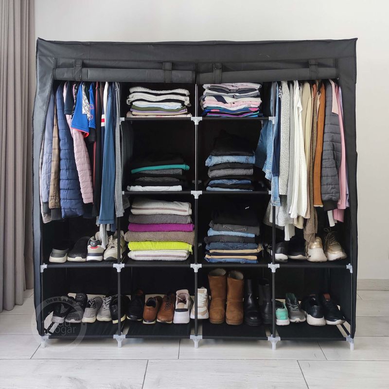INDUHOGAR - Closet extra doble desarmable con forro marca induhogar