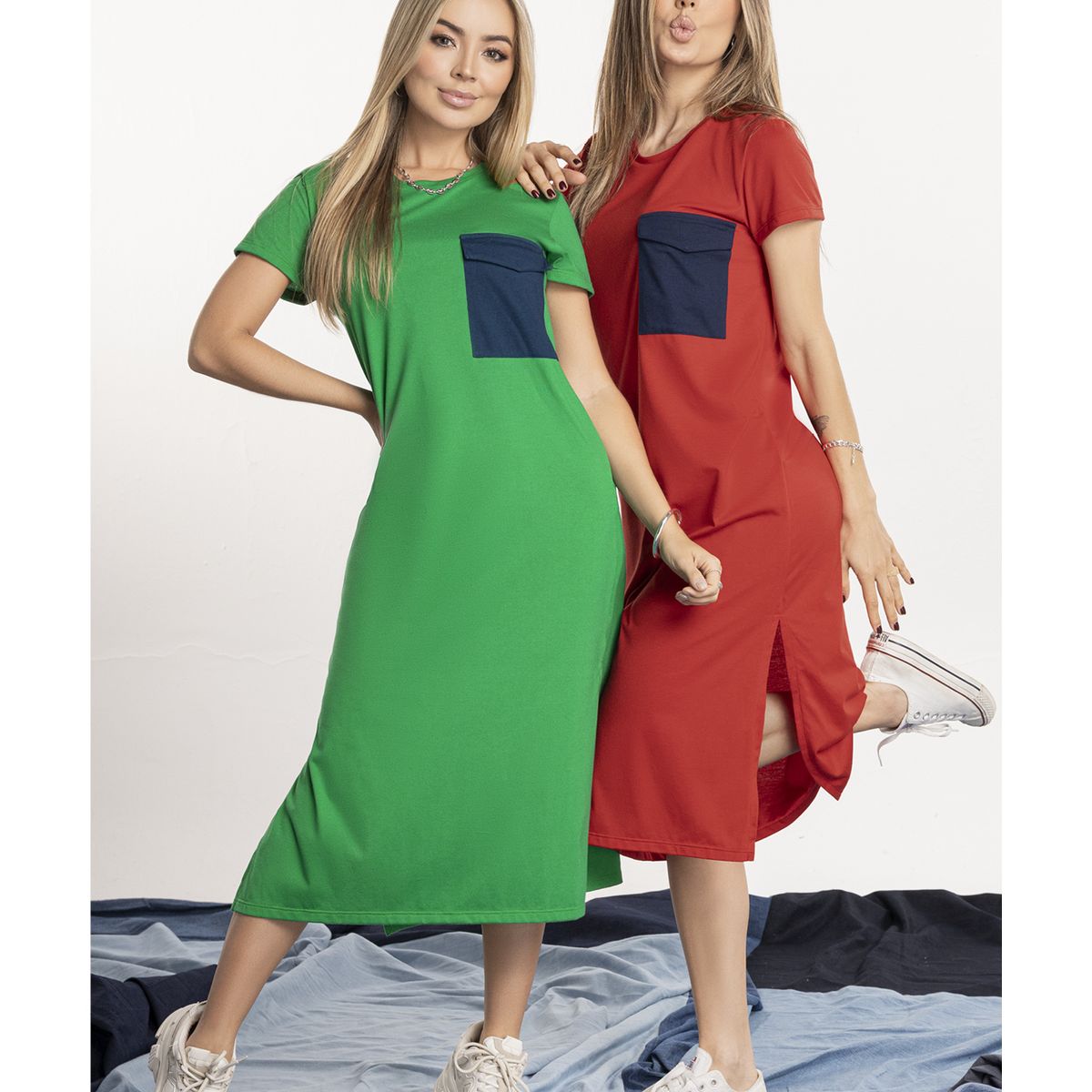 ATYPICAL - Vestido Juvenil Rojo Atypical 1336