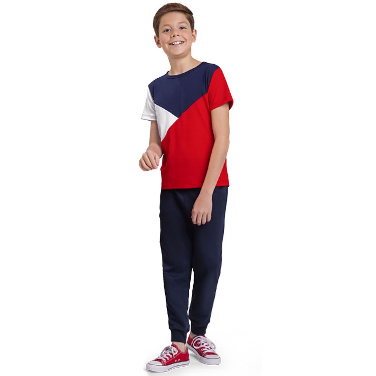 MARKETING PERSONAL - Conjunto Infantil Masculino Multicolor Mp 7082