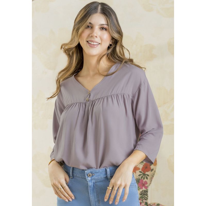 RUTTA - Blusa Mujer Mora Claro Rutta 103049