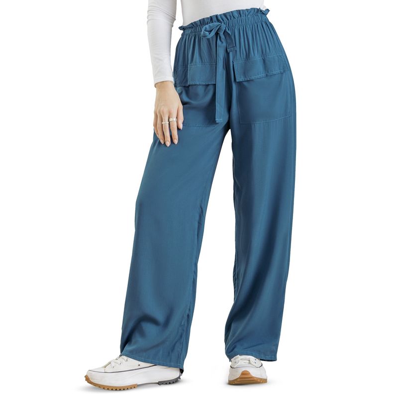 RUTTA - Pantalón Mujer Azul Petróleo Oscuro Rutta 103051