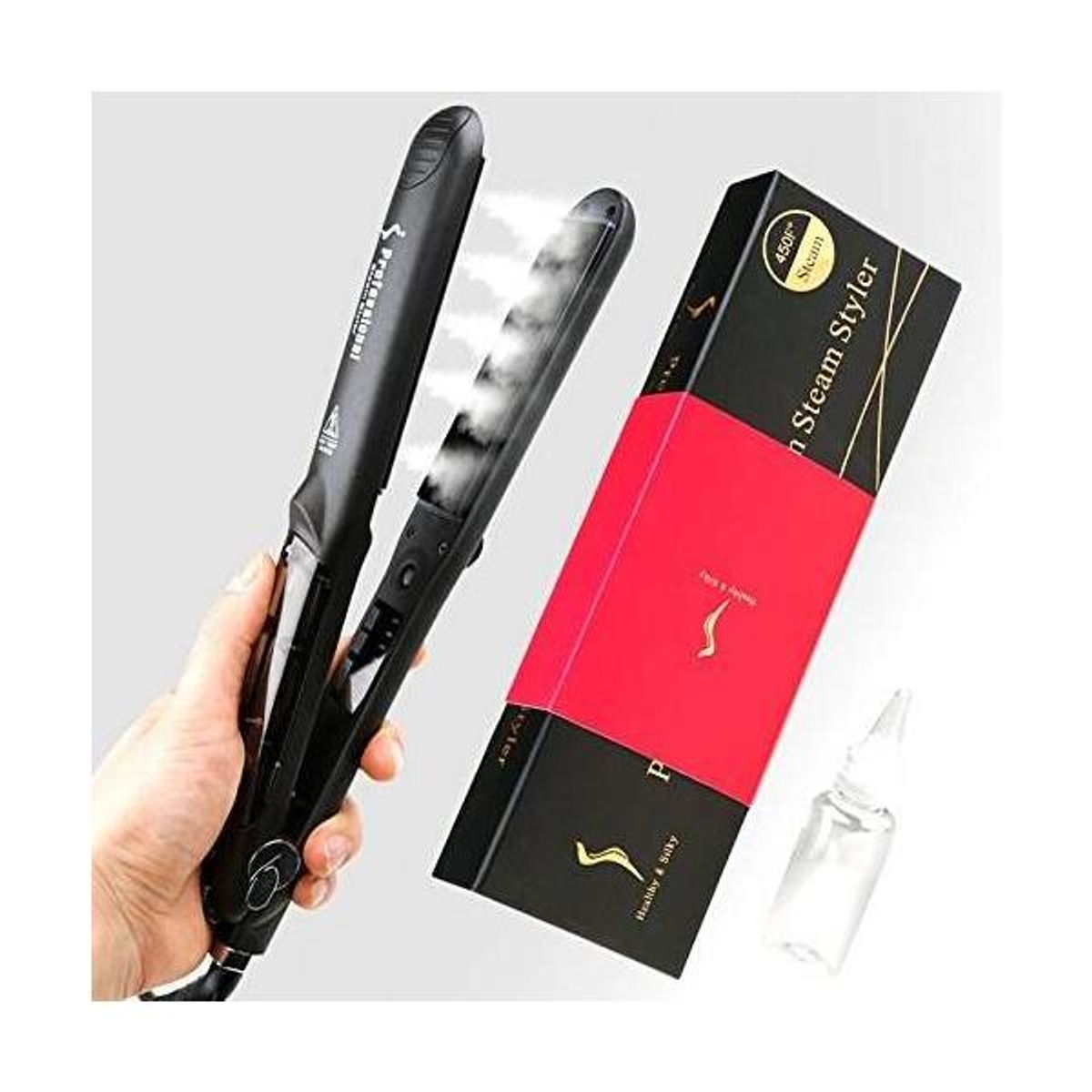 CARGO - Plancha de Cabello Aceite Argan Ceramica A Vapor