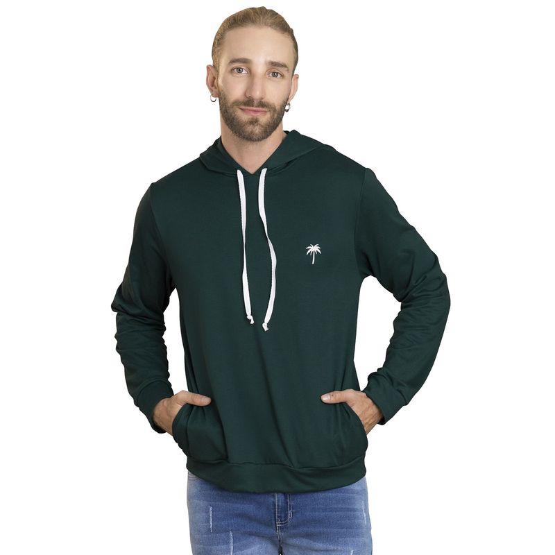 RUTTA - Chompa Hombre Verde Botella Rutta 101211