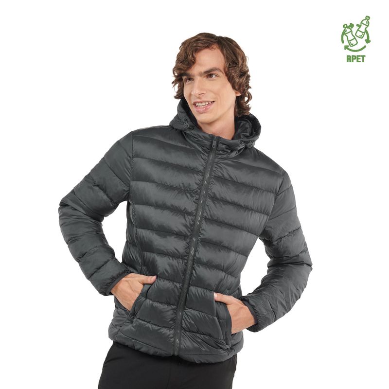 TOTTO - Chaqueta para hombre negra Colorout