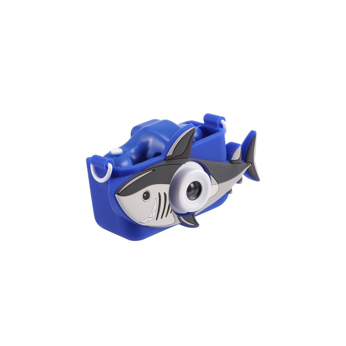 VIVITAR - Camara Digital Vivitar Infantil Fotos Videos Con Juegos Diseño Tiburon