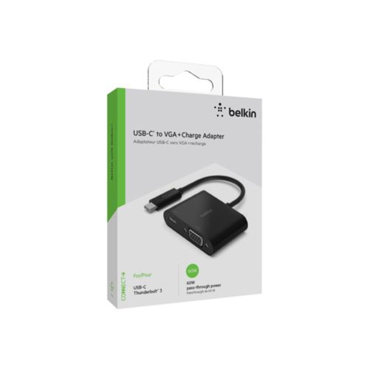 BELKIN - USB-C a VGA + Adaptador de carga Belkin